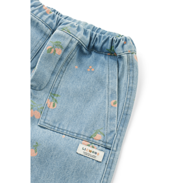 Cesar Printed Denim Pants - Liewood - Image 5
