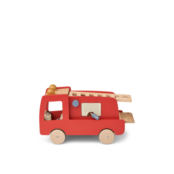 Eigil Fire Truck - Liewood | Wooden Toy - Image 4