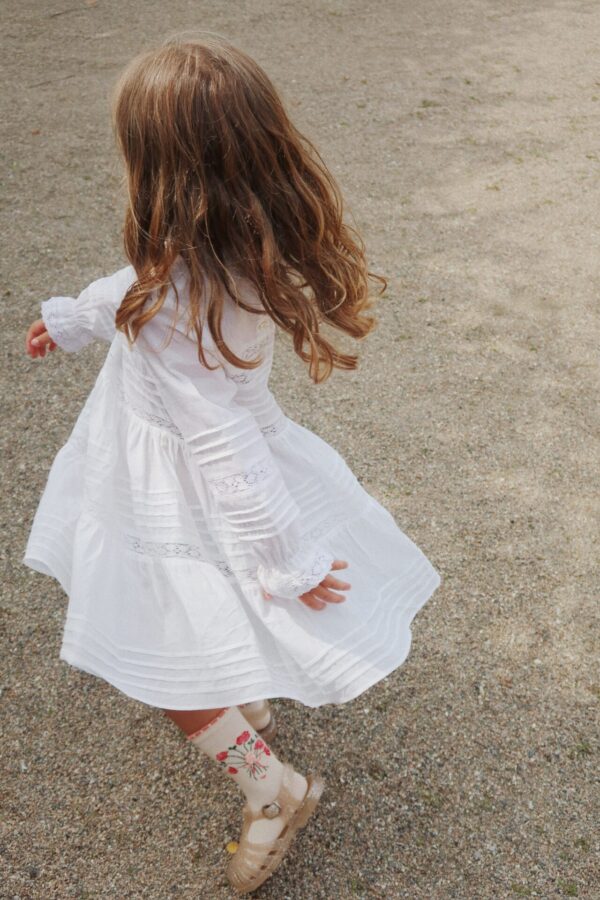 Orchid Dress, Optic White - Konges Slojd - Image 2
