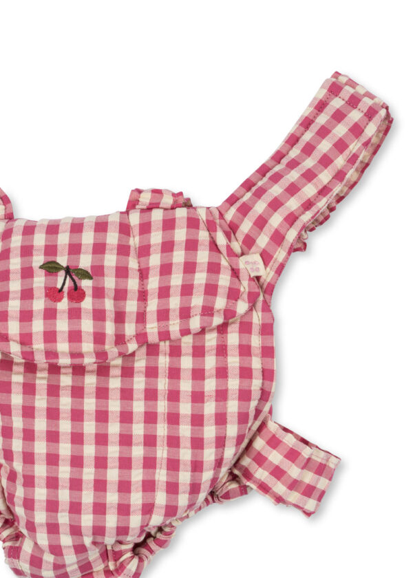 Doll Carrier, Bubblegum Check - Konges Slojd - Image 5