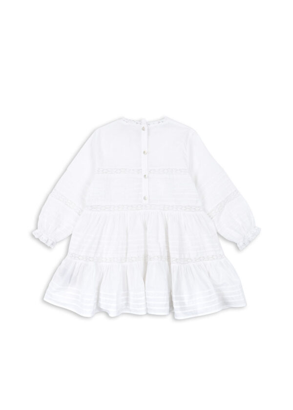 Orchid Dress, Optic White - Konges Slojd - Image 8