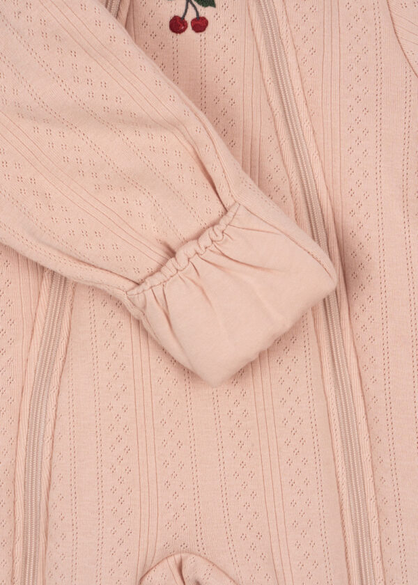 Minna padded onesie - Konges Slojd, Cameo Rose - Image 3