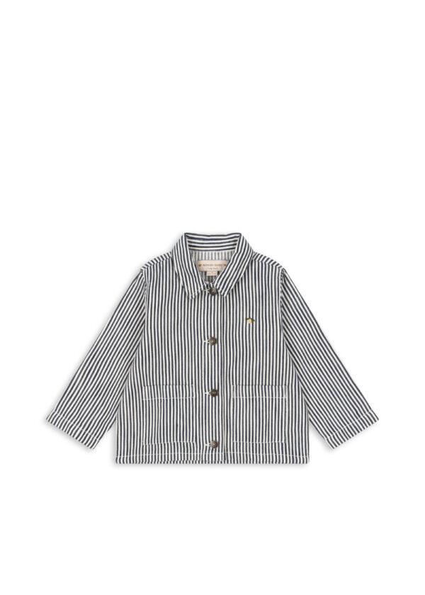 Fender jacket GOTS - Konges Slojd, Naval Stripe - Image 3