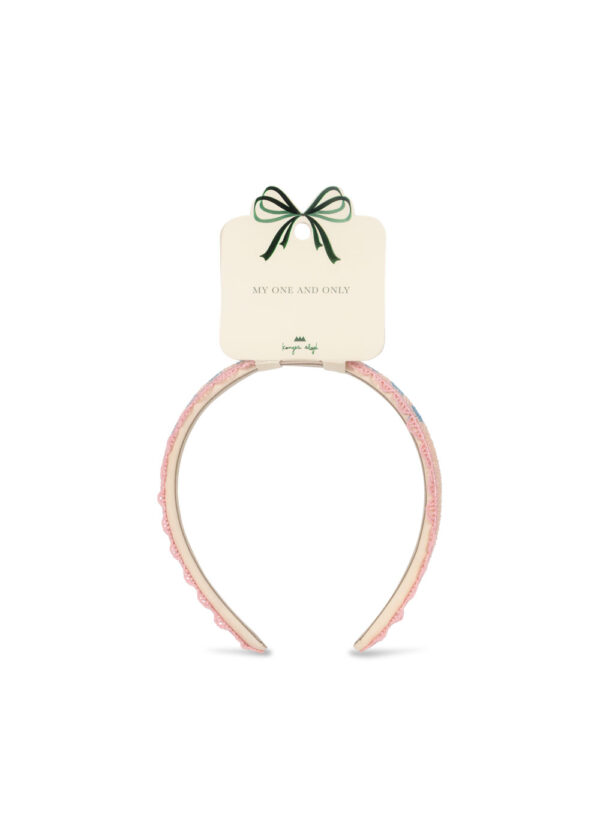 Heart Embroidery Hairbrace - Konges Slojd - Image 4
