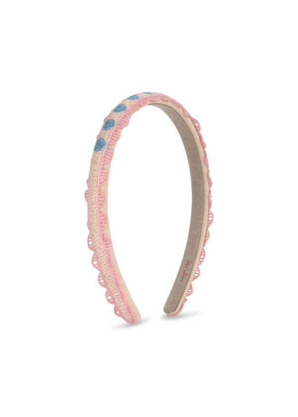 Heart Embroidery Hairbrace - Konges Slojd - Image 6