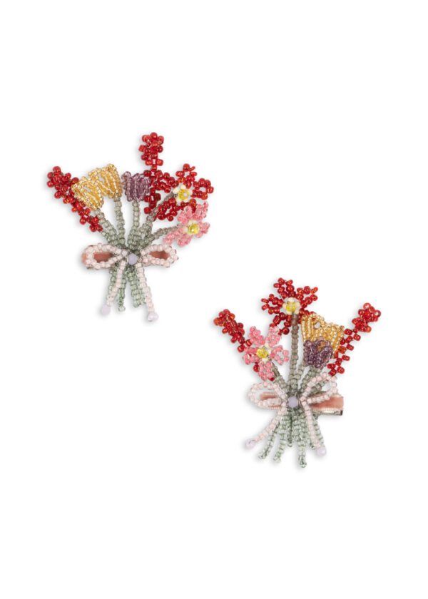 2 Hair Clip Pearly Flower - Konges Slojd - Image 2