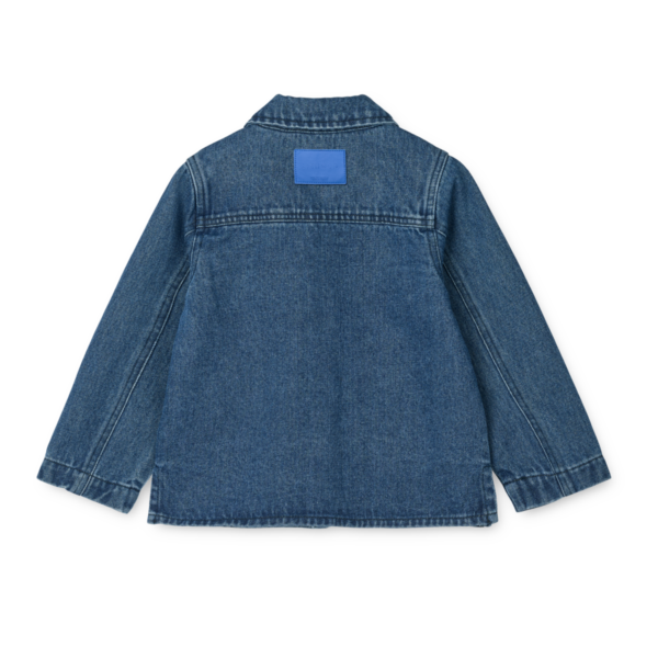 Kids Denim Jacket – Kinsley Embroidered | Liewood - Image 2