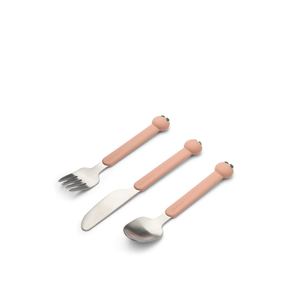 Peach Cutlery Set