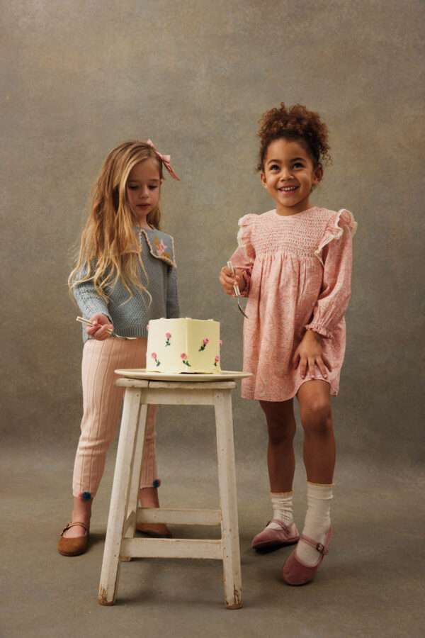 Socks Chatma Cream Lurex - Louise Misha Girls - Image 4