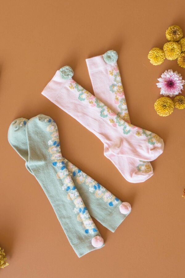 Socks Chelie Almond - Louise Misha Girls - Image 4