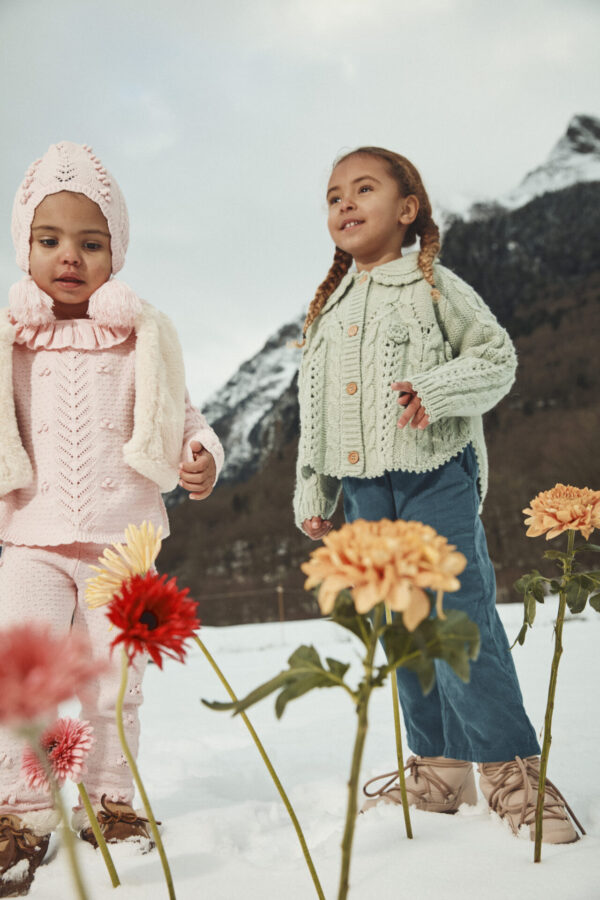 Pullover Evina Blush - Louise Misha, Knit with Collar - Image 5