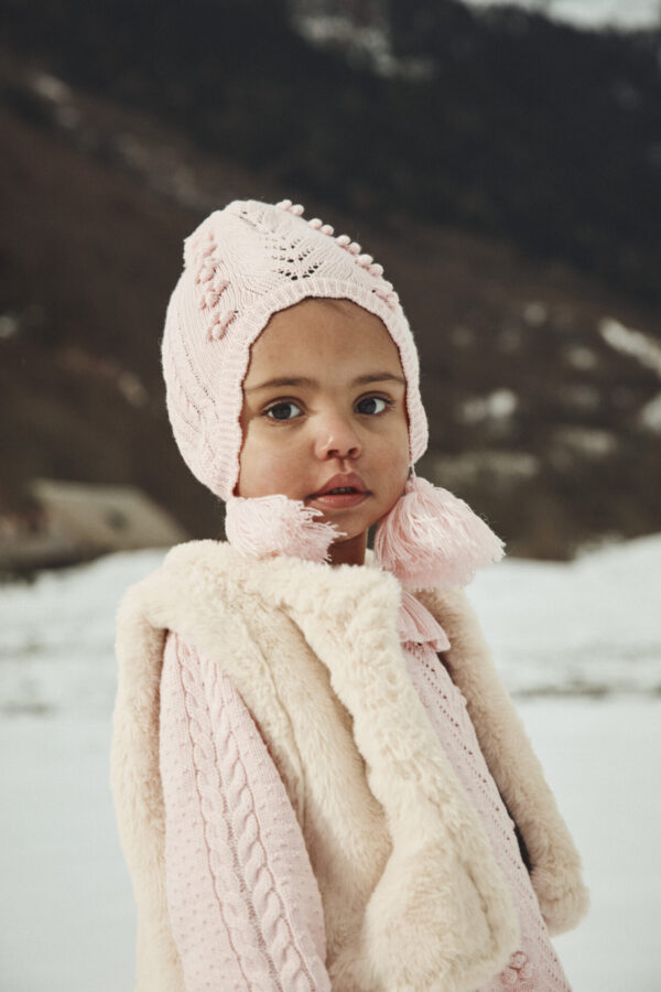 Pullover Evina Blush - Louise Misha, Knit with Collar - Image 3