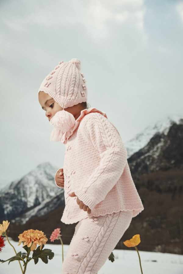 Pullover Evina Blush - Louise Misha, Knit with Collar - Image 4