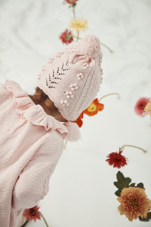 Pullover Evina Blush - Louise Misha, Knit with Collar - Image 7