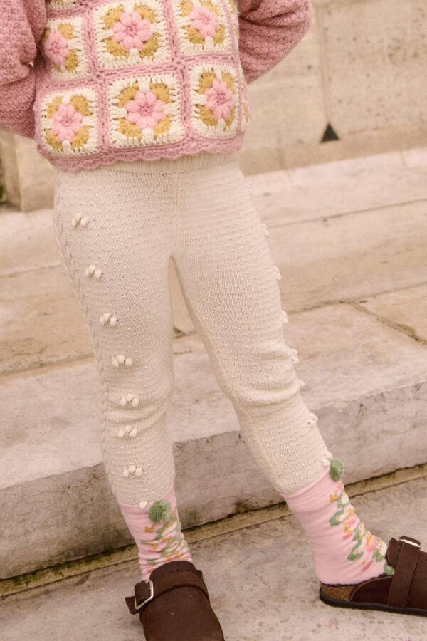 Leggings Molda Cream - Louise Misha, Cable‑Knit - Image 2