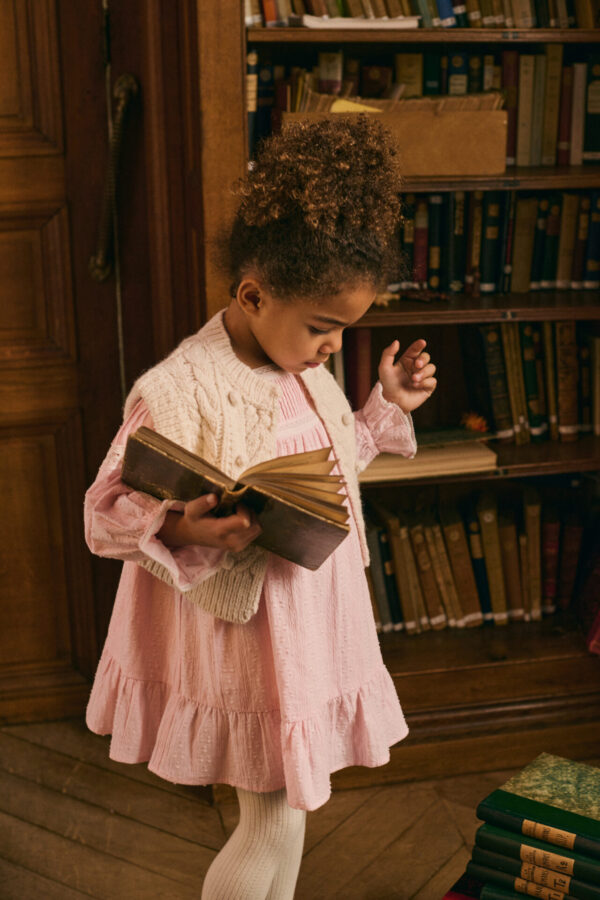 Dress Laureline, Pink – Louise Misha - Image 5