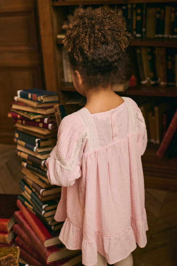 Dress Laureline, Pink – Louise Misha - Image 3