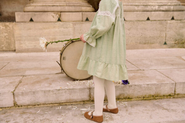 Dress Laureline, Almond – Louise Misha - Image 4
