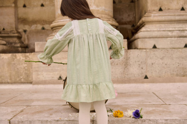 Dress Laureline, Almond – Louise Misha - Image 5