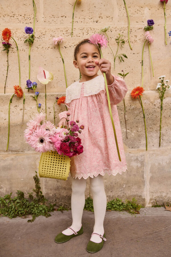 Dress Arinola, Pink Mountain Avens - Louise Misha - Image 2