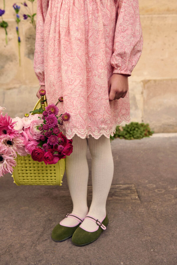 Dress Arinola, Pink Mountain Avens - Louise Misha - Image 4
