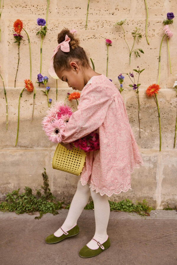 Dress Arinola, Pink Mountain Avens - Louise Misha - Image 5
