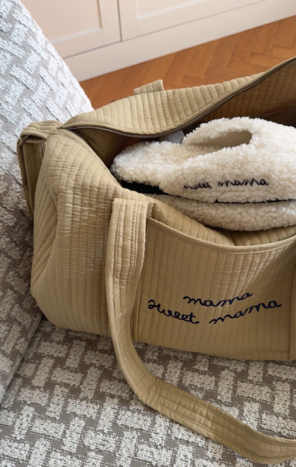 Mama Sweet Mama Weekend/ Hospital Bag Beige - Image 5