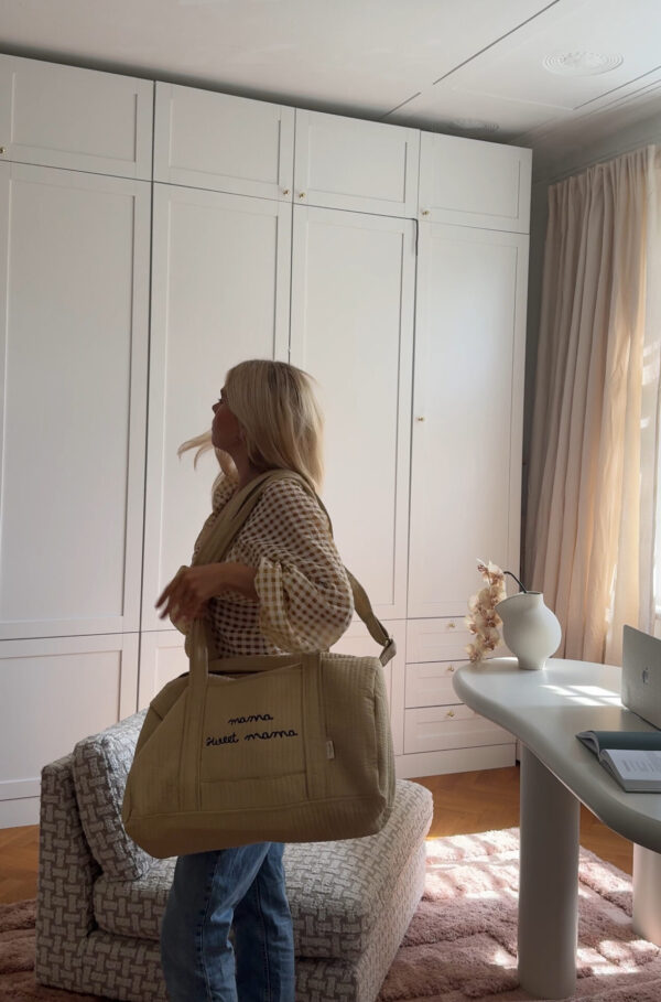 Mama Sweet Mama Weekend/ Hospital Bag Beige - Image 6