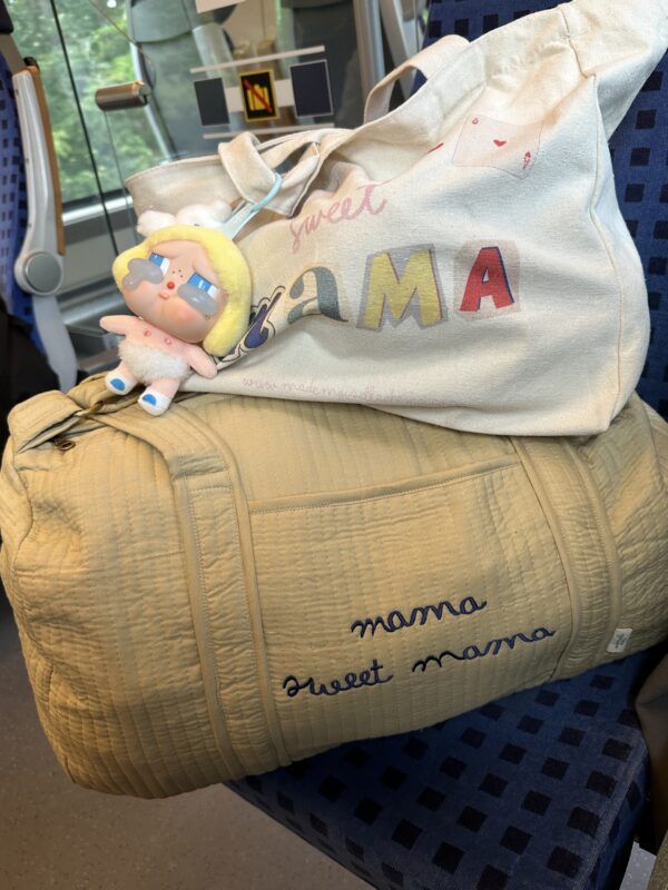 Mama Sweet Mama Weekend/ Hospital Bag Beige - Image 4