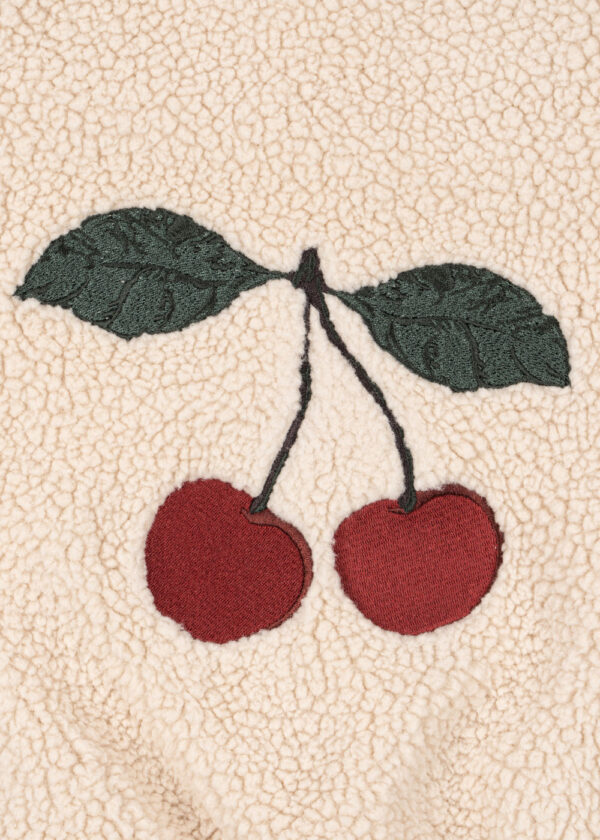 Jazz Teddy Bomber Jacket Cherry - Konges Slojd - Image 5