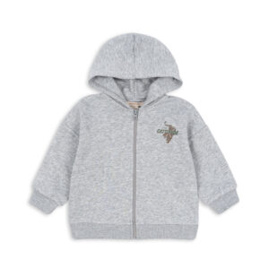Sweat Zip Hood Lou Leopard