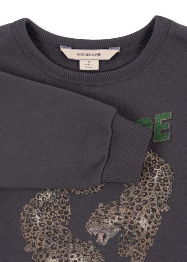 Lou Sweatshirt Leopard – Konges Slojd, Magnet - Image 5