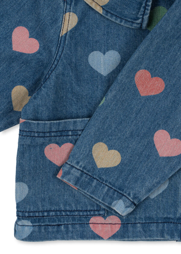 Magot Denim Shirt, Bon Coeur Coloré - Konges Sløjd - Image 4