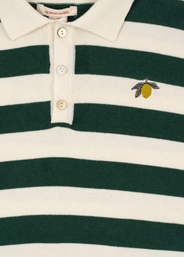 Manis Knit Polo Pine Grove – Konges Slojd - Image 5