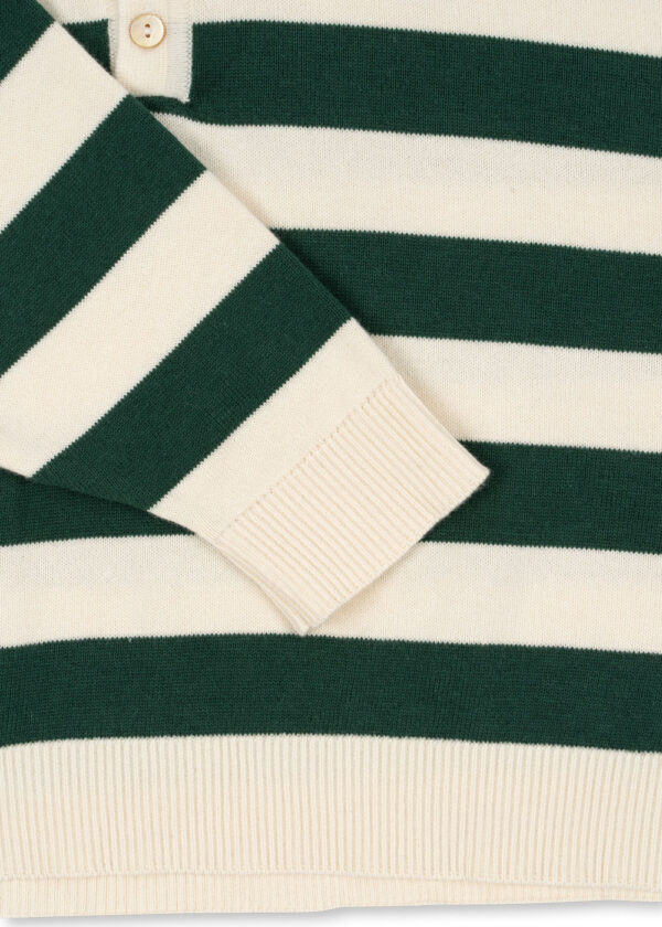 Manis Knit Polo Pine Grove – Konges Slojd - Image 6