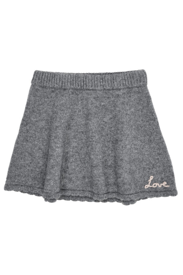 Cashmere skirt