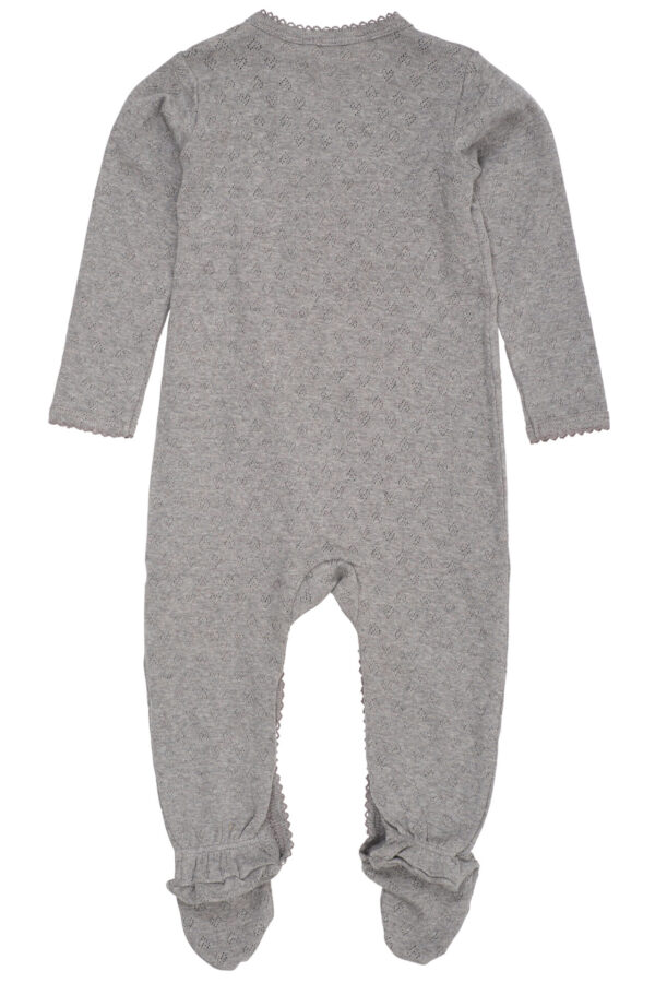 Pointelle Cross-over full Body, Grey – Copenhagen Colors - Image 2