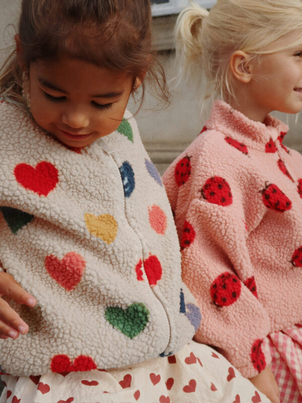 Jody Teddy Jacket, Bon Coeur Coloré - Konges Slojd - Image 5