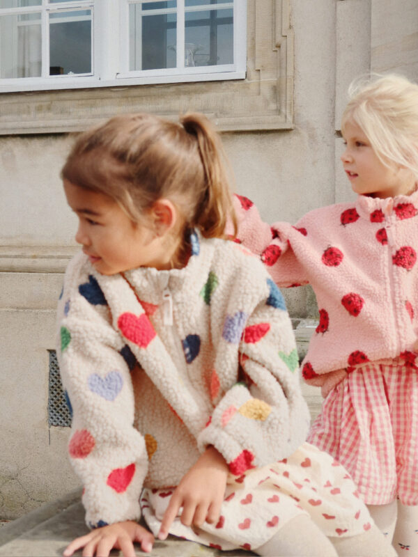 Jody Teddy Jacket, Bon Coeur Coloré - Konges Slojd - Image 6