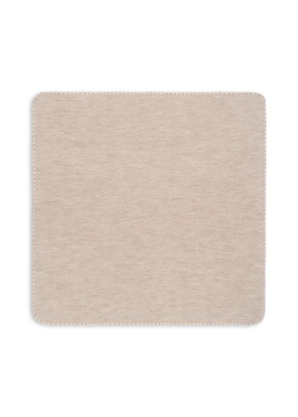 Erba Wool Fleece Baby Blanket, Oatmeal - Fanga Fontana, Konges Slojd - Image 7