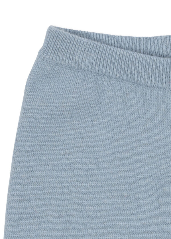 Alexa Knit Pant, Blue Fog Cherry - Konges Slojd - Image 3