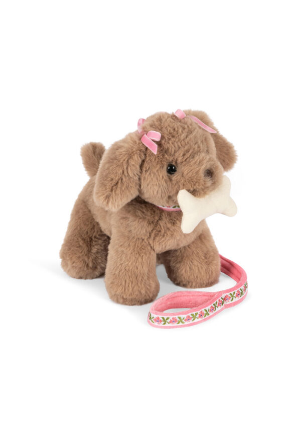 Maude Puppy, Soft Plush Toy with Basket - Konges Slojd - Image 8