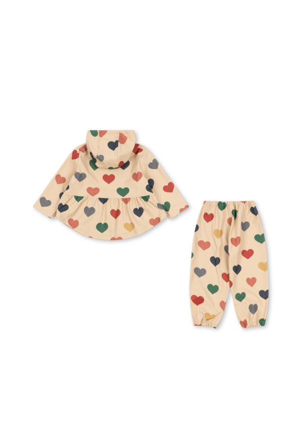 Rain Set – Bon Cœur Coloré by Konges Slojd | Kinder Regenanzug OEKO-TEX® - Image 8