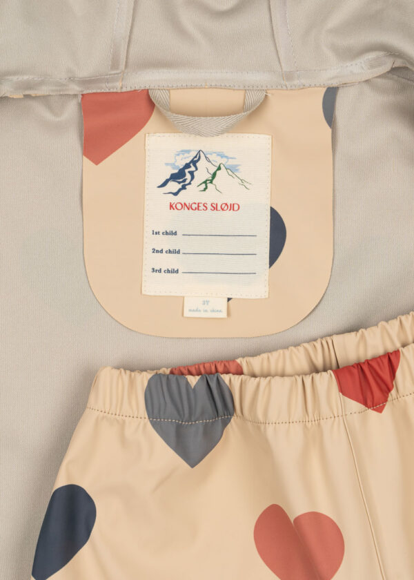 Rain Set – Bon Cœur Coloré by Konges Slojd | Kinder Regenanzug OEKO-TEX® - Image 10