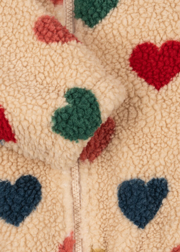 Jody Teddy Jacket, Bon Coeur Coloré - Konges Slojd - Image 9