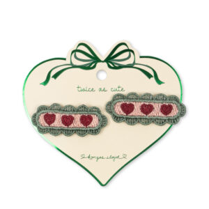 Hair clip heart