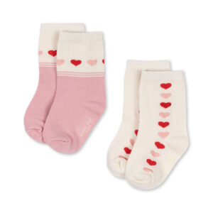 Jacquard Socks Heart