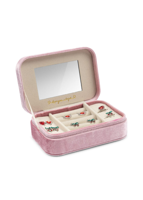 kids pink jewelry box