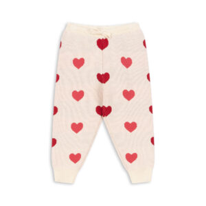 Lapis Knit Pants, Coeur Colore Duo Pink - Konges Slojd