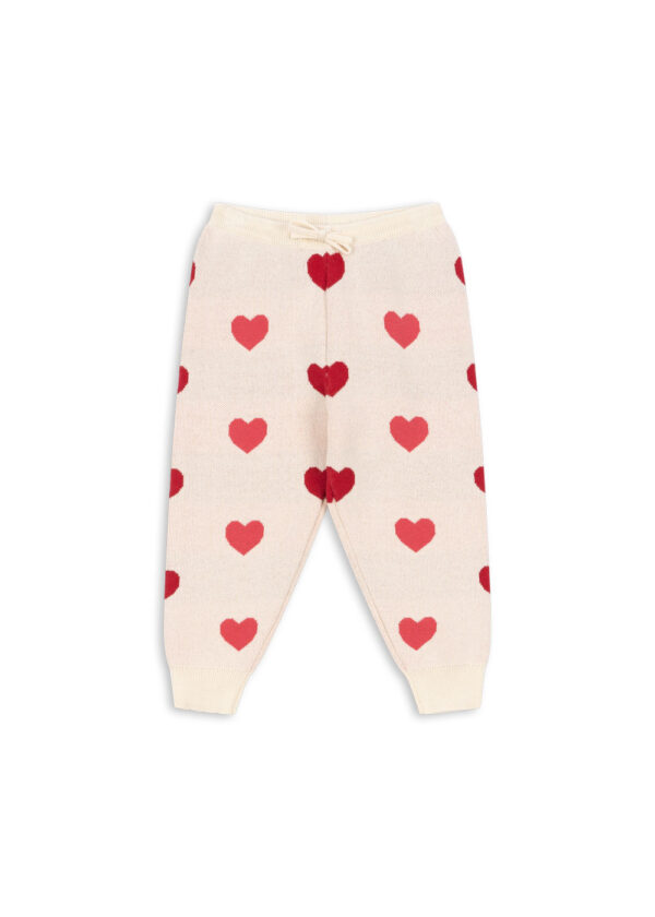 Lapis Knit Pants, Coeur Colore Duo Pink - Konges Slojd